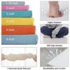 Yeosu Custom Bench Cushion, Window Seat Cushion Indoor, 50D Thickened Non-Skid Bottom Custom Cushions for Bench Seat, 6 Fabrics, and 100+ Colors