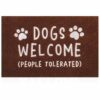 AAZZKANG Doormat Outdoor Entrance with Non Slip Rubber Backing Welcome Please Remove Your Shoes Mat Easy to Clean Indoor Door Mat for Entrance