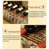Ceiling Wine Rack Stylish Simplicity Industrial Retro Glass Goblet Stylish Simplicity Wine Glass Holder Adjustable Height Kitchen Cutlery Bottle