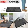 ZENQA Door Mat Indoor Outdoor Washable Heavy Duty | Non Slip Doormats Large Rubber Door Mat & Runner | Dirt Trapper Barrier Mat Home, Kitchen & O