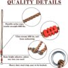 2Pcs Tree Swing Rope Length Adjustable Hanging Kit, Nylon Hammock Chair Strap Indoor Outdoor Swing Attachment (Max load 700lbs)