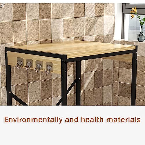 HTONVK Dryer Stand Adjustable Portable Stacking Kit for Front Loader Washing Machine & Tumble Dryer - Space Saving Solution for Laundry With No W