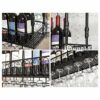 Stylish Simplicity Down Wine Rack Vintage Wrought Iron Wine Rack Creative Display Stand Household Goblet Rack - Restaurant Kitchen Bar Decoration