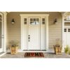 DII Indoor/Outdoor Natural Coir Easy Clean Rubber Back Entry Way Doormat For Patio, Front Door, All Weather Exterior Doors, 18 x 30 - Merry Chris