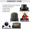 Small Wall Shelf Speaker Stand, TXEsign Small Shelf Speaker Mount for Bluetooth Speaker, Webcam, Cell Phones, Mesh Router,Toy Display Shelf Acryl