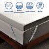 ANSTA Memory Foam, Black White, Single