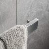 Towel Rails Stainless Steel Wall-Mounted Towel Rack For Kitchen Perforated Towel Ring For Bathroom 35CM(Color:Brush)