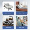 6 Button Remote Hand Control Controller, Lift Chair or Power Recliner Hand Control Lifting Bed Controller Electric PVC IP66 Lift Chair Hand Contr