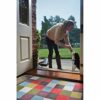 65cm x 150cm HUG RUG (check 10 design) machine washable doormat dirt trapper absorber door mat