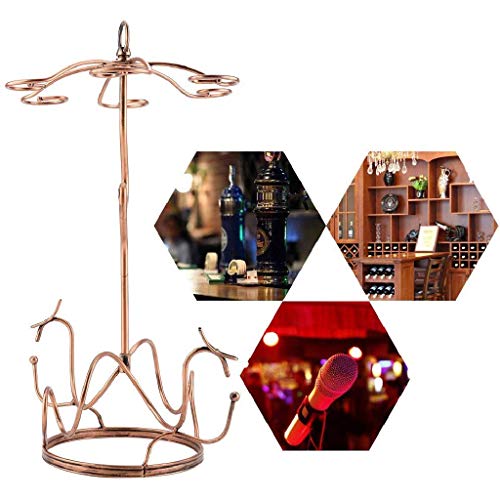 KXDCZ Iron wine rack- Metal Wine Rack for Tabletop or Countertop, Free Standing, Metal