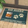 Agriism Door Mat Indoor Entrance Porch Welcome Funny Non Slip Rugs To Knock Aand Get The German Shepherds Involved Doormat Home Decor Home Decor