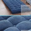ASDF Garden Furniture Pad, Outdoor/indoor Water Thicken 2 Seater Bench And Patio Furniture Pad Cushion 55x165cm brown-6