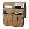 JIAHG Sofa Armrest Organizer Hanging Storage Pockets Couch Armchair Caddy Storage Bag Chair Cabinet Organizer Tidy Table Space Saver TV Remote Co