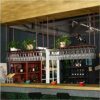 Bar Wine Rack Metal Iron Wine Rack Stylish Simplicity Ceiling Wine Rack Bar Special Goblet Rack Creative Display Stand Vintage Style Wine Rack Ad