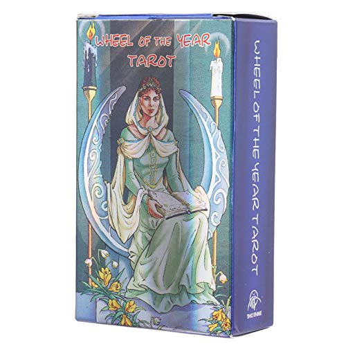 ALREMO HUANGXING - Tarot Deck, Watercolor Images Beautiful Vivid Rich Details English Divination Cards for Party for Friends for Home