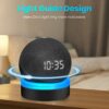 For Amazon Echo Dot 4 / Echo Dot 5 Holder with Luminescent Desktop Stand Accessories with Integrated Cable Management, No Screws Required, Speake