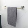 Hallyware Single Towel Bar SUS 304 Stainless Steel 40 cm/16 inches Towel Rails Rack for Kitchen and Bathroom Wall Mounted ,Mirror Polished