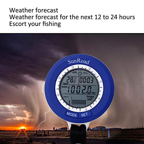 ALREMO HUANGXING - Outdoor Fishing Barometer, Portable Fishing Barometer, Compact Design Convenient to Use for Fishing Outdoors Use Fishing Enthu