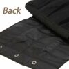ZEONHEI 2 Pack Over the Door Shoe Organiser, 24 Mesh Pockets Shoe Organiser, Hanging Shoe Storage Holder Rack with 3 Over Door Hooks, Black