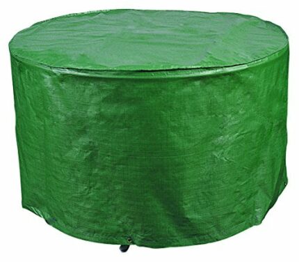 Bosmere Protector 2000 | Circular Garden Table Cover | D 102cm H 71cm | Waterproof, Wipe Clean, Heavy Duty | 2 Year Guarantee | P340