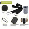 Todoxi Hammock Straps Tree Swing Straps, (Set Of 2) Swing Straps Hanging Kit, Hammock chair hanging kit, Hammock tree Straps, Max2200LB for Tree