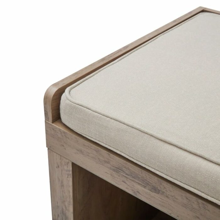 MXIAOXIA 4-Cube Storage Bench Can Sit Shoe Rack Sitting To Change Shoes Convenient and Quick Storage Cabinet