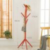 YLYAJY High-Grade Wooden Tree Coat Rack Stand, Sizes Free Standing Coat Rack, Hallway/Entryway Coat Hanger Stand for Clothes, Suits, Accessories(