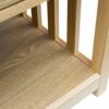 Vida Designs Ashton 1 drawer Lamp Table, Bedroom Furniture, Oak Wax Finished