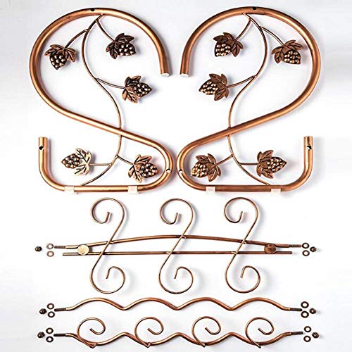 OUSIKA Wine Racks,Wine Bottle Rackļ¼Geometric Metal Wine Holder Free Standing Iron Art Wine Glass Racks for Bar Cabinet Pantry Kitchen Display Rac