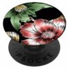 RICHMOND & FINCH PopSocket PopGrip, Universal Expanding Mobile Phone Stand and Grip for Phones and Tablets, Includes Swappable Top, Green Leopard