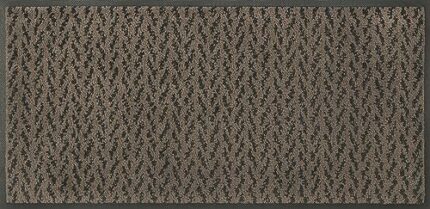 wash+dry Duo Mocha Doormat 35 x 75 cm Washable for Indoor and Outdoor Use