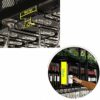 MiroDo Wall-Mounted Wine Racks Bar Hanging Rack/Wrought Iron Adjustable Height Bar Counter Wine Cooler,Can Hang Multiple Wine Glasses/Hanging Win