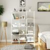 AWTATOS Cube Storage Unit, 12 Cube Wire Storage Shelves, Multifunctional DIY bookcases and Shelving Units Perfect for Office/Livingroom/kitchen/B