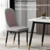 Kitchen Dining Room Furniture Chairs Kitchen Dining Chair for Living Room Bedroom Computer Chair Modern Simplicity Backrest Chair Leather Office