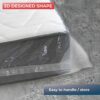 WRAPPYBAG – Protective Plastic Mattress Case — Baby Size — Waterproof, Anti-Tear Storage Bag — For House Moves, Storage and Transport (28" x 55")