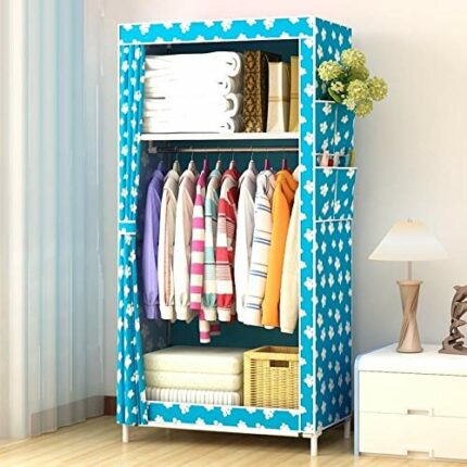 JYDQM Portable Wardrobe Wardrobe Cloth Art Wardrobe Storage Bedroom Furniture Cabinet Wardrobe Non Woven Fabric Folding Bedroom Child Locker