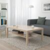 Ikea LACK coffee table, 118x78 cm, white stained oak effect