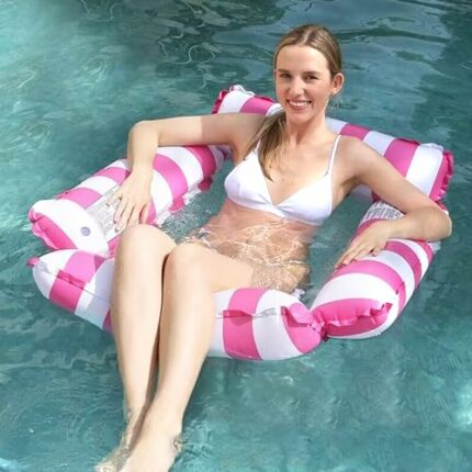 Inflatable Pool Floats For Swimming Pool,Hammock Inflatables Pool Inflatable Floats Relaxing Water Hammock Inflatable Pool Chair Pool Hammock Flo
