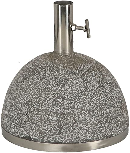 Esschert Design PV11 24 x 25 x 25cm 115Kg S Granite Parasol Stand - Grey