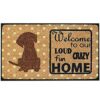 Agriism Door Mat Indoor Entrance Porch Welcome Funny Non Slip Rugs To Knock Aand Get The German Shepherds Involved Doormat Home Decor Home Decor