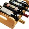 RTA 4 Bottle Bamboo Open Modular Wine Rack