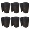 workingHOUSE Polyrattan Privacy Screen Strips for Double Bar Mesh Weatherproof Strips for Fence, Balcony and Terrace - Maintenance-Free and Easy