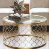 Bassett Glass | 18" Round Tempered Glass Table Top - 1/2" Thick - Beveled Polished Edge