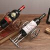ALREMO HUANGXING - Wine Rack, Wine Holder, Home Decorations, Interior Decorations Metal Bottle Wine Holder, Ornament Decor, Kitchen Gift Novelty