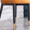 dining chair Kitchen Dining Room Furniture Chairs Dining Chair Set Of 4 with Metal Legs Velvet Seat And Backrests For Lounge Kitchen Bedroom Livi