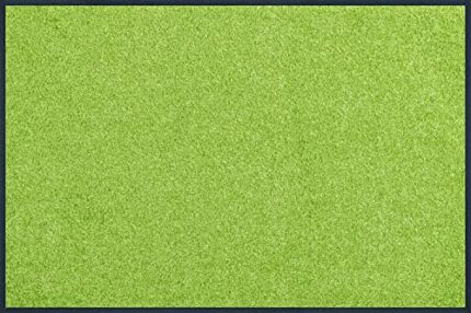 wash+dry Door Mat Apple Green 60x90 cm green
