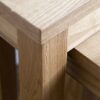Vida Designs Oak Occasional Oakridge Nest Of Tables