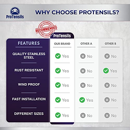 ProTensils 6Pcs Decorative Flower Tablecloth Clips for Picnics, Outdoor Tablecloth Clip, Flower Table Clip, Picnic Clips