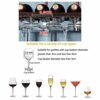 Stylish Simplicity Industrial Retro Wine Glass Stylish Simplicity Rack Simple High Glass Display Storage Storage Glass Holder Adjustable Height R