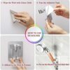 Zashmart Shower Head Holder for Handheld Showers, Silver Shower Rail Holder, Stainless Steel Shower Holder, ABS Material Shower Head Holders, Pre